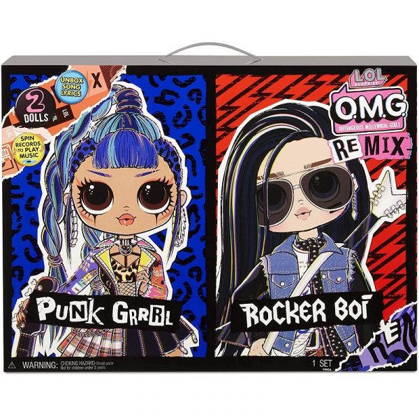 LOL OMG Remix Dúo – Punk Grrrl & Rocker Boi