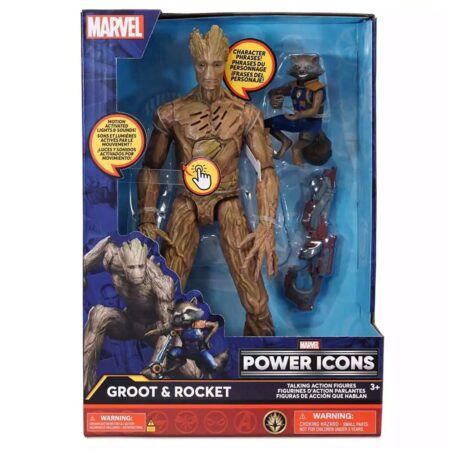 Marvel Power Icons Groot y Rocket