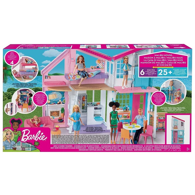 Casa Malibú de Barbie +25 Accesorios