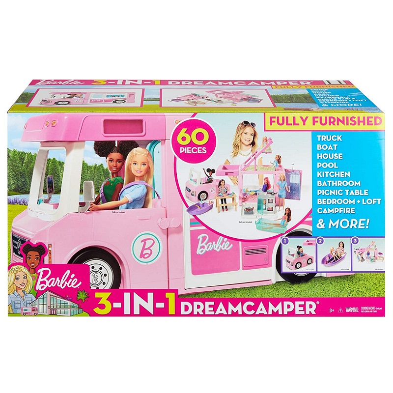 Dream Camper 3 en 1 de Barbie