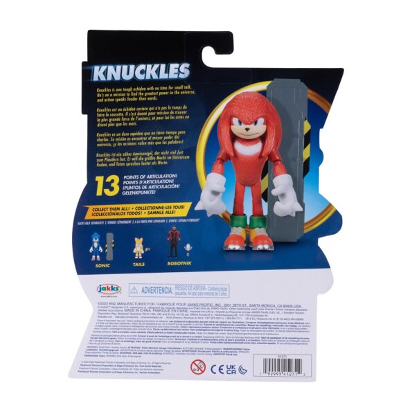Sonic 2 – Knuckles 4″ (10 cm)