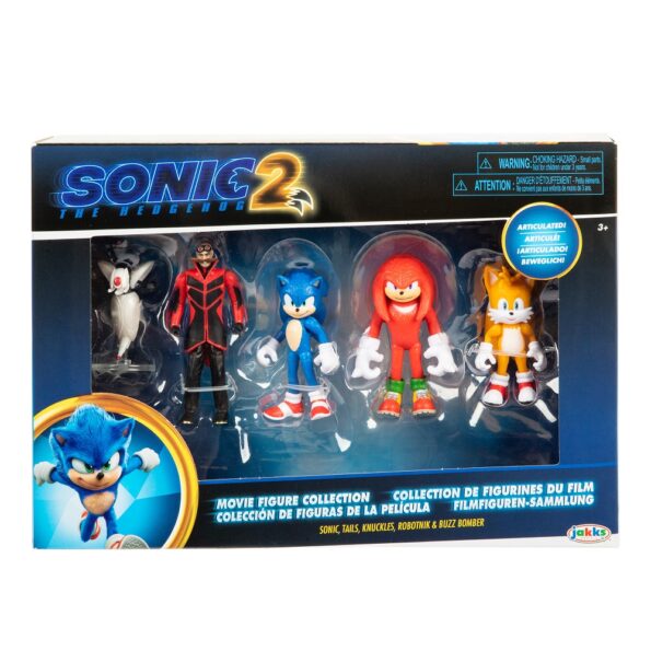 Sonic 2 – Multipack x5 Personajes 2.5″