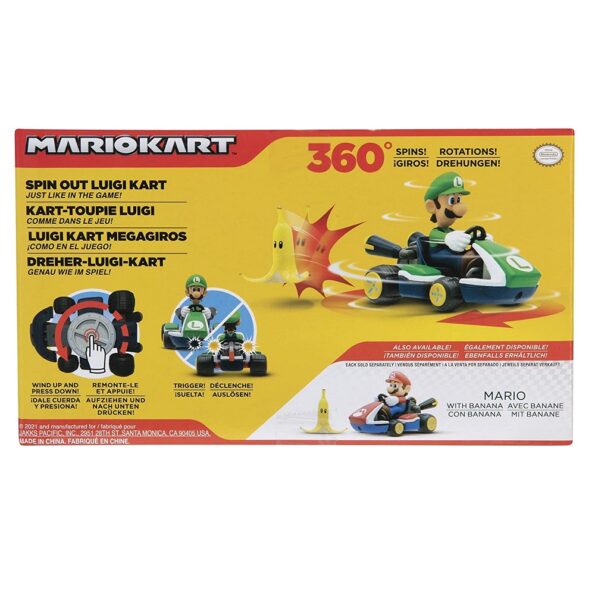 Mini Luigi Kart MegaGiros con Banana