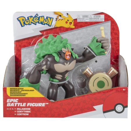 Pokémon Épico Rillaboom 20 cm