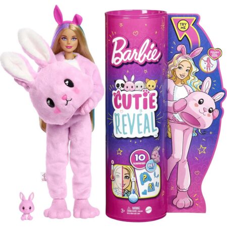 Cutie Reveal – Barbie Conejo Rosa