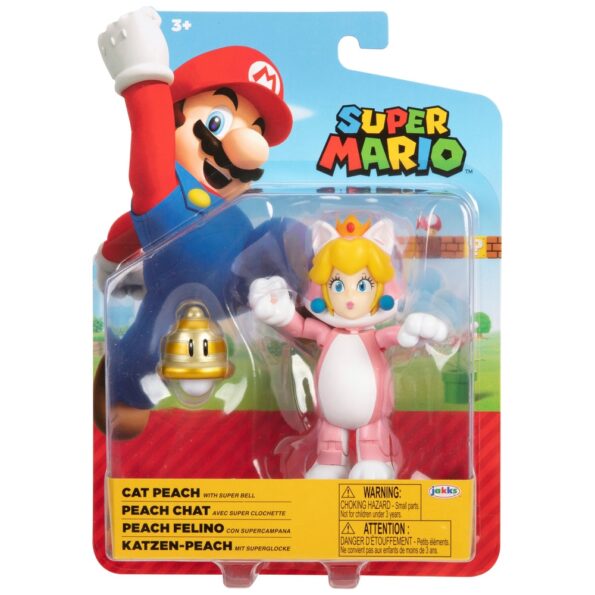 Super Mario – Peach Felina con Super Campana 4″