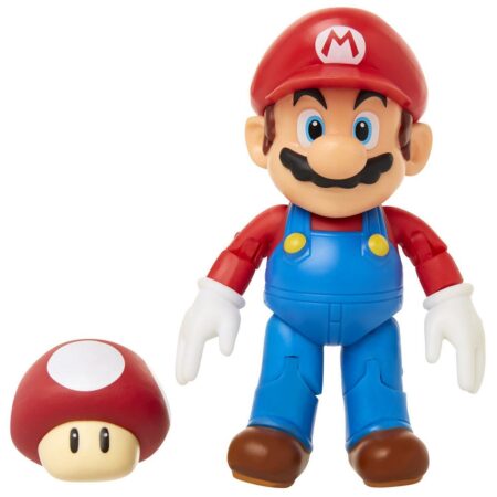 Super Mario – Mario con Champiñón 4″