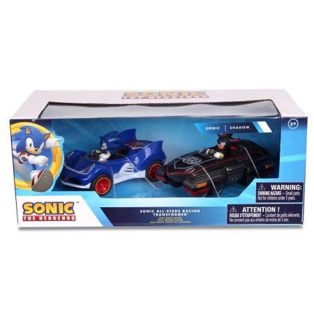 Sonic & Shadow Pull Back