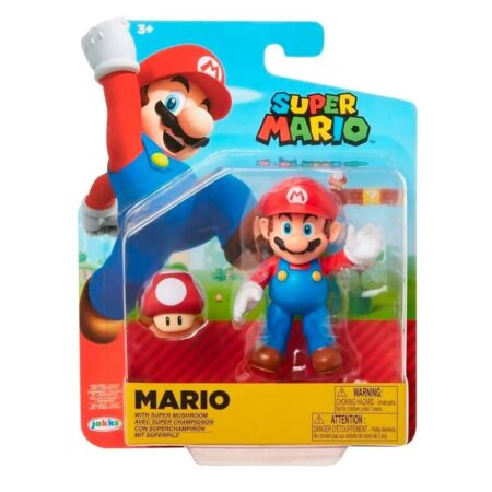 4″ Mario con Champiñón