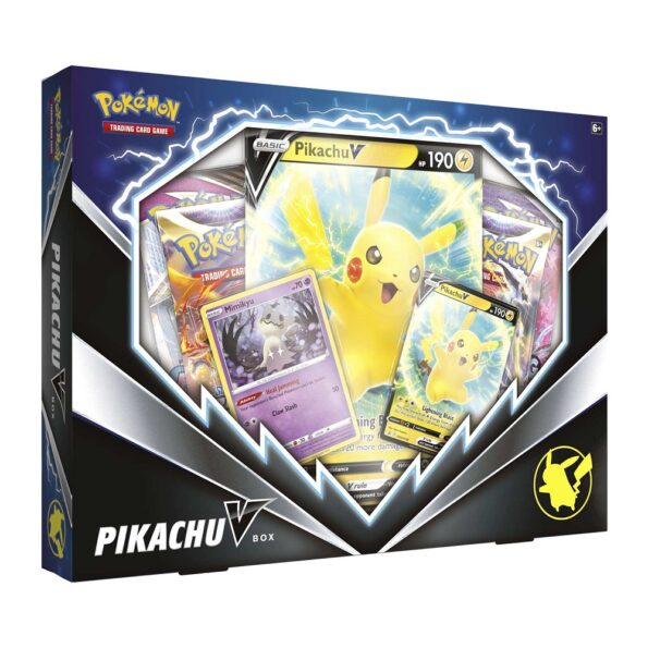 Set Cartas Pokémon Pikachu V-Box