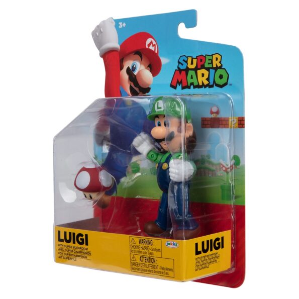 Super Mario – Luigi con Super Champiñón 4″