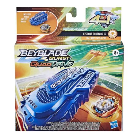 Beyblade Quad Drive – Lanzador con Cuerda Cyclone Fury