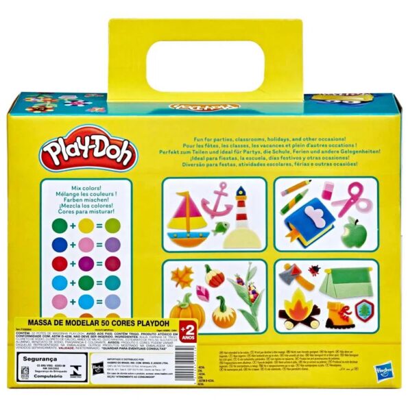 Play Doh – Set Multicolor de 50 Potes