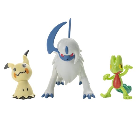 Pack Pokémon Treecko + Mimikyu + Absol