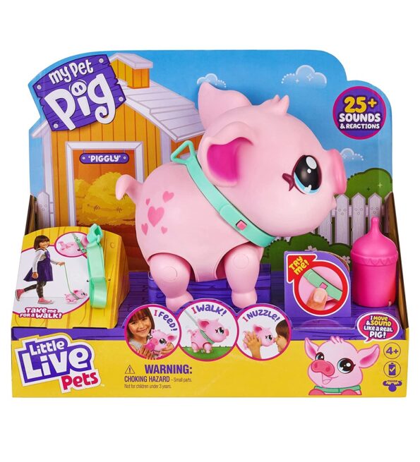Little Live Pets – My Pet Pig Piggly +25 Interacciones