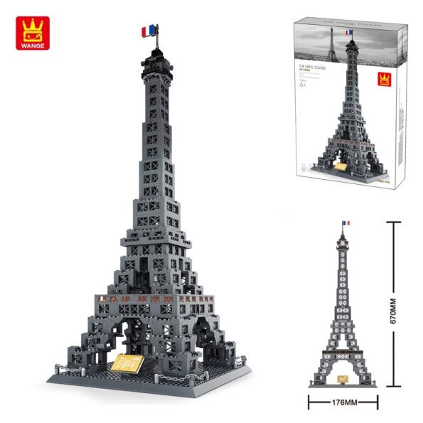 La Torre Eiffel de Paris, Francia (1002 pcs)