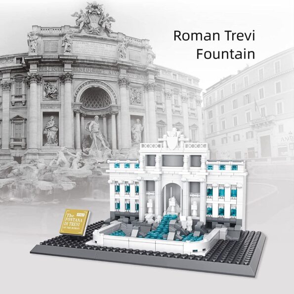 Fontana di Trevi – Roma, Italia (667 pcs)