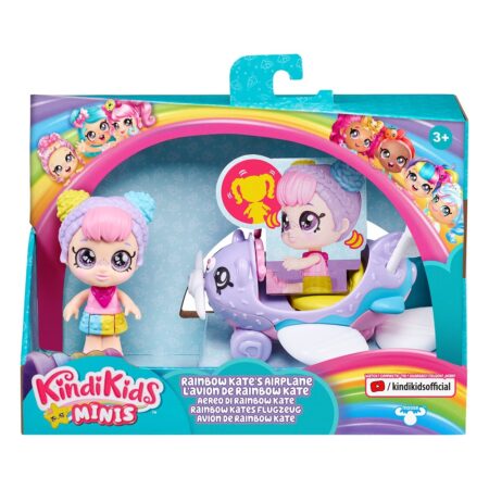 Kindi Kids Minis – Avión de Rainbow Kate