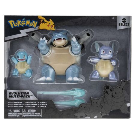 Multipack Pokémon Evolución de Squirtle