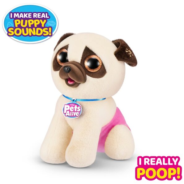 Pets Alive Pooping Puppies – Perritos Peluche Interactivos