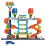 Pista Hot Wheels Autolavado Mega Torre HW-CARWASH-CAJA