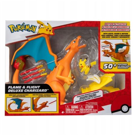 Pokémon Flame & Flight Deluxe Charizard vs Pikachu