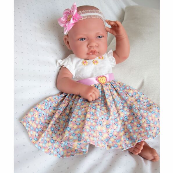 Vestido de Muñecas Reborn 42 cm – Primavera Pastel