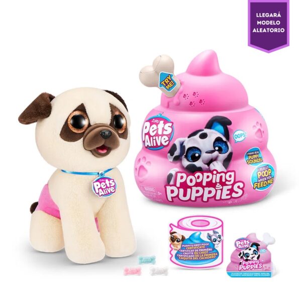 Pets Alive Pooping Puppies – Peluche Perrito
