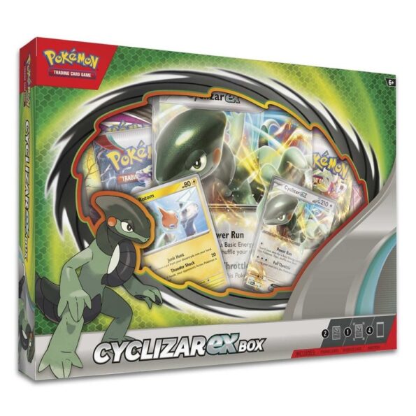 Set Cartas Pokémon Cyclizar ex Box (Español)