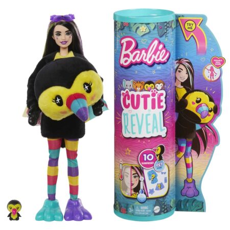 Barbie Cutie Reveal Jungla – Barbie Tucán