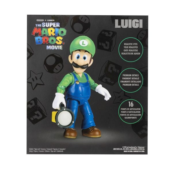 Super Mario Movie – Luigi 5″ con Linterna