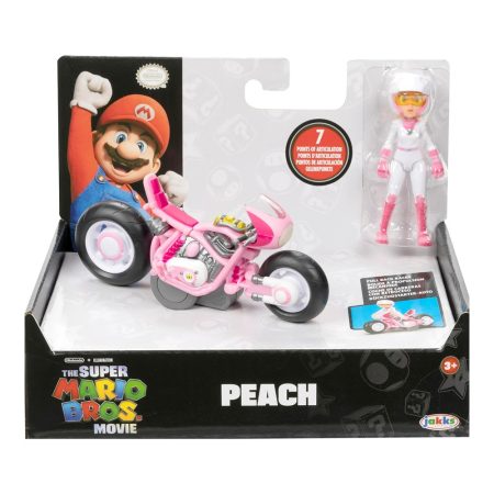 Super Mario Movie – Moto Retráctil de Peach