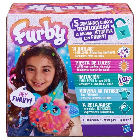 Furby Interactivo Coral (en Español)