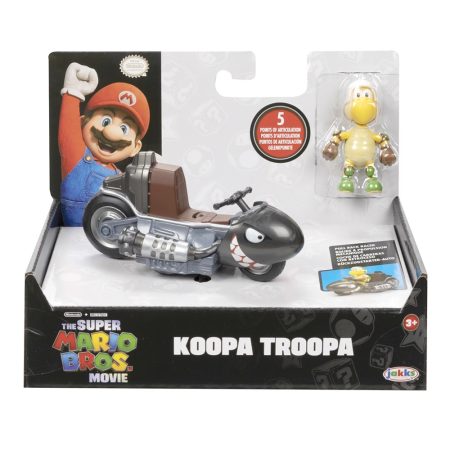 Super Mario Movie – Moto Retráctil de Koopa Troopa