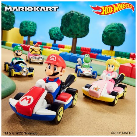 Blister x1 Auto Hot Wheels Mario Kart al Azar