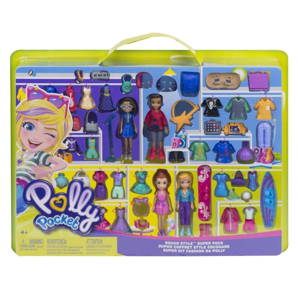 Polly Pocket Squad Style Super Pack