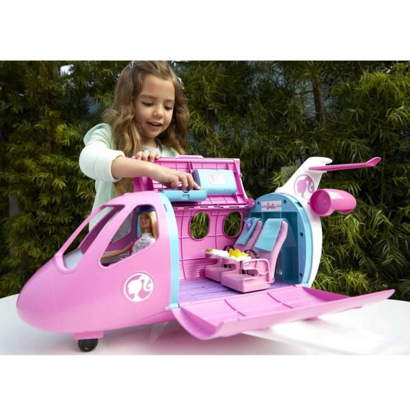 Avión de Lujo con Barbie Piloto