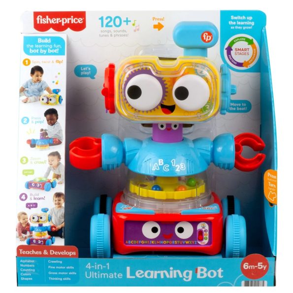 Fisher Price Tri-Bot Robot de Aprendizaje 4 en 1