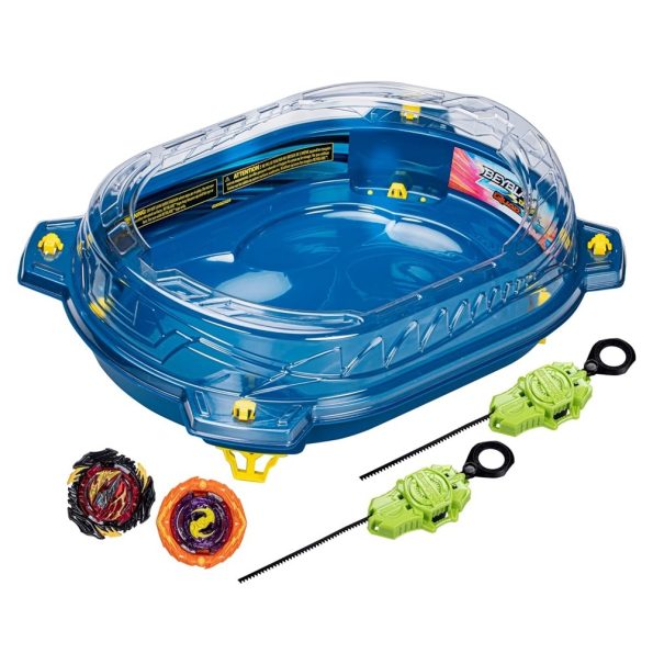 Estadio Beyblade QuadStrike Thunder Edge 4 en 1