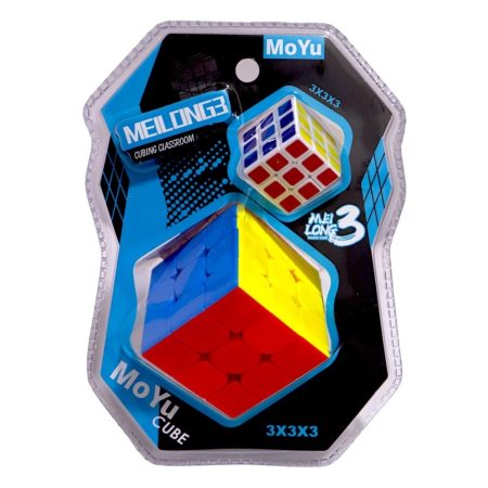 Pack x2 Cubo de Rubik 3x3 MoYu Meilong3