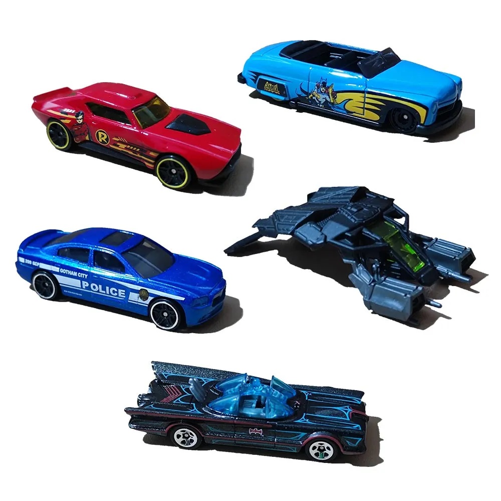 Hot Wheels pack 5 coches Batman