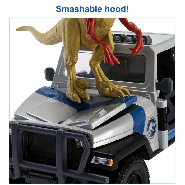JW Dino Trackers Camión de Rescate Search n’ Smash