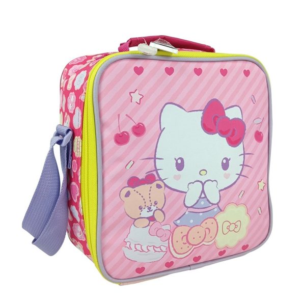 Set Scool Kombat Maleta Hello Kitty A4