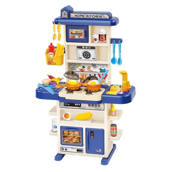 Juego de Cocina Azul +43 Piezas (74 cm)