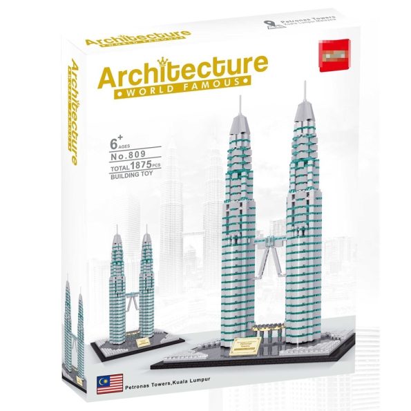 Las Torres Petronas – Kuala Lumpur, Malasia (1875 pcs)