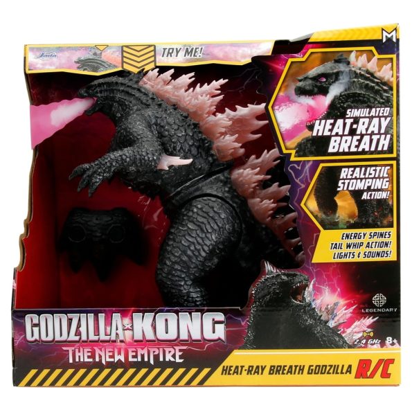 Godzilla x Kong – Heat Ray Breath Godzilla RC