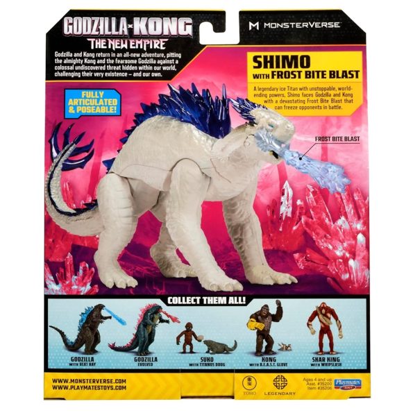 Godzilla x Kong – Shimo 6″ con Frost Bite Blast