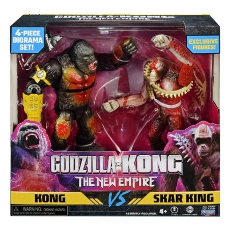 Godzilla x Kong – Diorama Kong vs Skar King 6″
