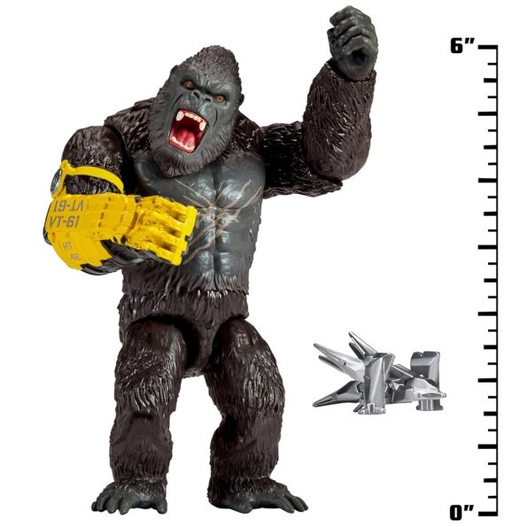 Godzilla x Kong – Kong 6″ con B.E.A.S.T Glove