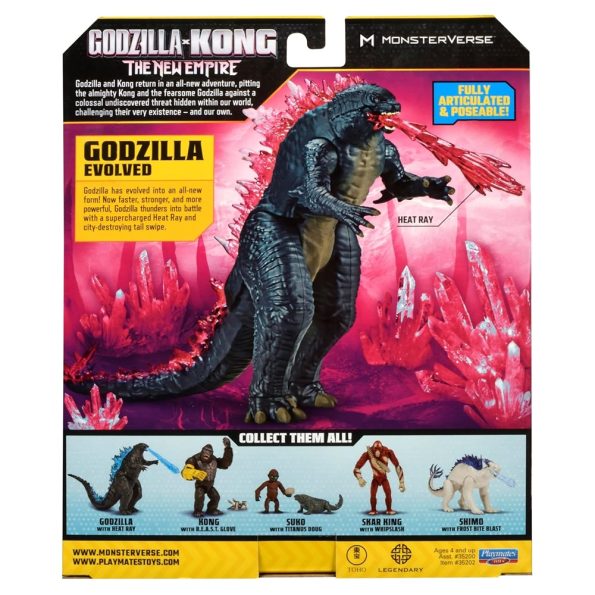 Godzilla x Kong – Godzilla 6″ Evolved